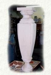 architectural piece for stairway